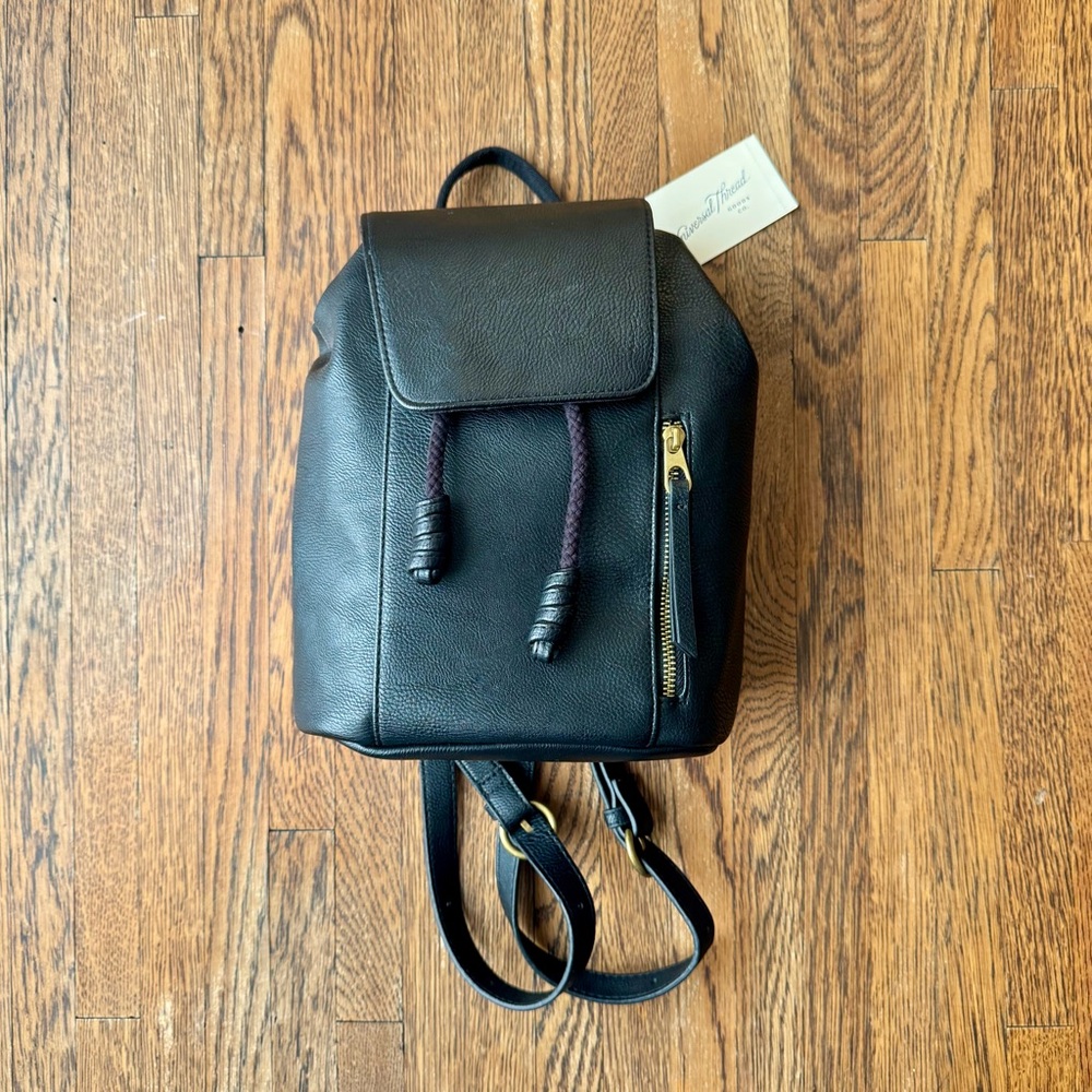 Universal Thread Target Faux Leather Backpack Purse NWT